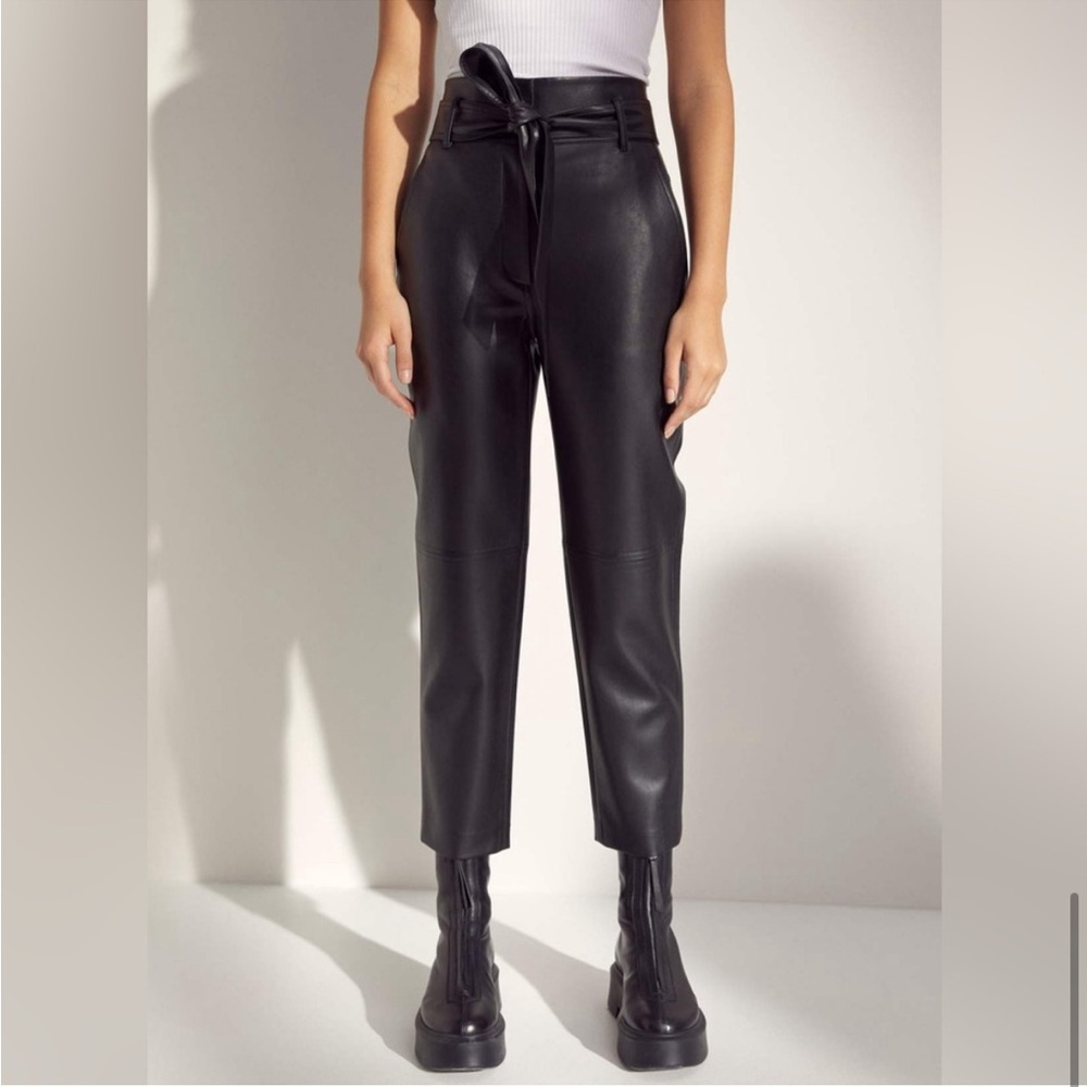 Wilfred Black Ankle Cropped Pants